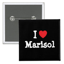 Amo la camiseta del corazón de Marisol Pins