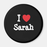 Amo la camiseta del corazón de Sarah Imanes