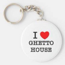 Amo la casa del ghetto llavero