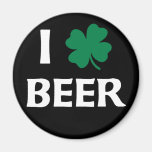 Amo la cerveza imán