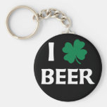 Amo la cerveza llaveros