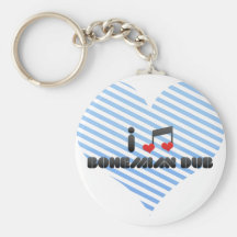 Amo la copia bohemia llavero personalizado