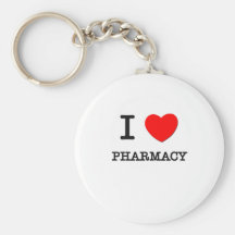Amo la farmacia llavero personalizado