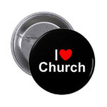 Amo la iglesia (del corazón) pins