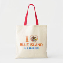 Amo la isla azul, IL Bolsas De Mano