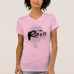 Amo la lluvia camiseta