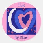 ¡Amo la luna! Etiqueta
