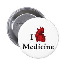Amo la medicina pins