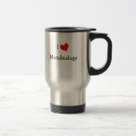 Amo la microbiología taza de café