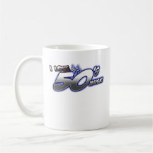 Amo la MÚSICA de los años 50 del corazón 50s de lo Taza De Café