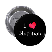 Amo la nutrición pin