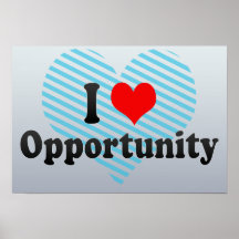 Amo la oportunidad, Estados Unidos Poster
