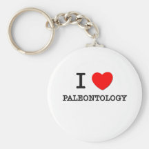 Amo la paleontología llavero