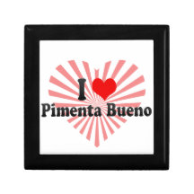 Amo la Pimenta Bueno, el Brasil Caja De Recuerdo