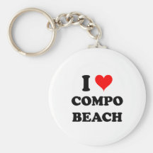 Amo la playa del Compo Llavero