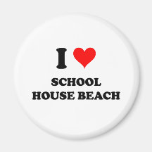 Amo la playa Wisconsin de la casa de la escuela Iman
