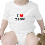 Amo la radio traje de bebé