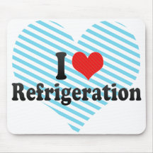 Amo la refrigeración tapetes de raton
