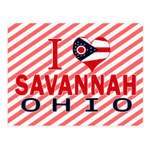 Amo la sabana, Ohio Tarjetas Postales