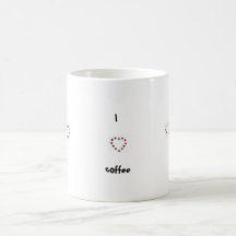 amo la taza de café
