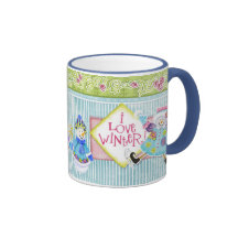 Amo la taza de café caprichosa de los muñecos de n
