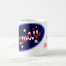 Amo la taza de Hawaii