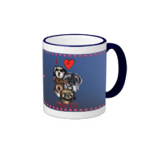 Amo la taza de los Mutts