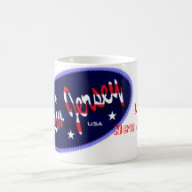 Amo la taza de New Jersey