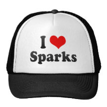Amo las chispas, Estados Unidos Gorras De Camionero