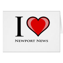 Amo las noticias de Newport Tarjetas