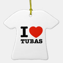 Amo las tubas ornato