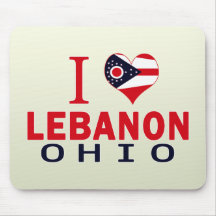 Amo Líbano, Ohio Tapete De Raton