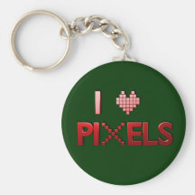 Amo llavero de los pixeles