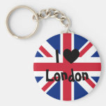 Amo Londres Llavero Personalizado