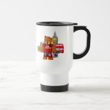 Amo Londres - oso de peluche Tazas