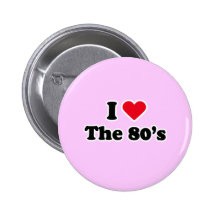 Amo los años 80 pin