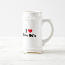 Amo los años 80 tazas