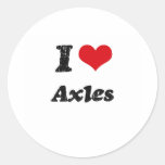 Amo los árboles pegatina