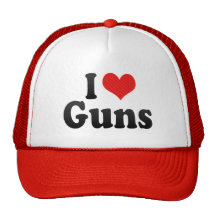 Amo los armas gorro de camionero