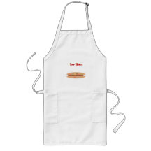 ¡Amo los Bbq! delantal de la hamburguesa