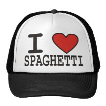 Amo los espaguetis gorros  
