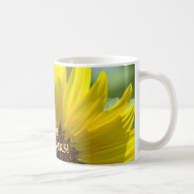 ¡AMO LOS GIRASOLES! Tazas del regalo de la oficina