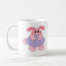 Amo los huevos de Pascua Tazas De Café