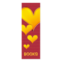 ¡Amo los libros! ¡Señal roja para cada amantes de  Tarjeta De Visita