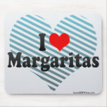 Amo los Margaritas Alfombrillas De Ratones