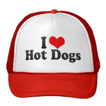 Amo los perritos calientes gorros  
