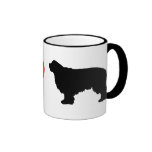 Amo los perros de aguas de Clumber Taza De Café