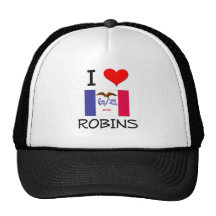Amo los PETIRROJOS Iowa Gorra