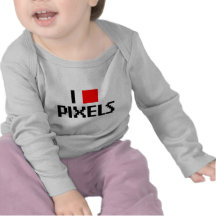 Amo los pixeles camisetas