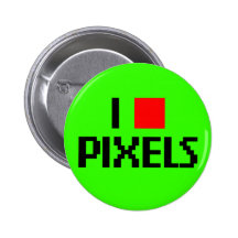 Amo los pixeles oscuros pin